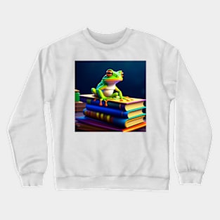 Smart Frog Books Crewneck Sweatshirt